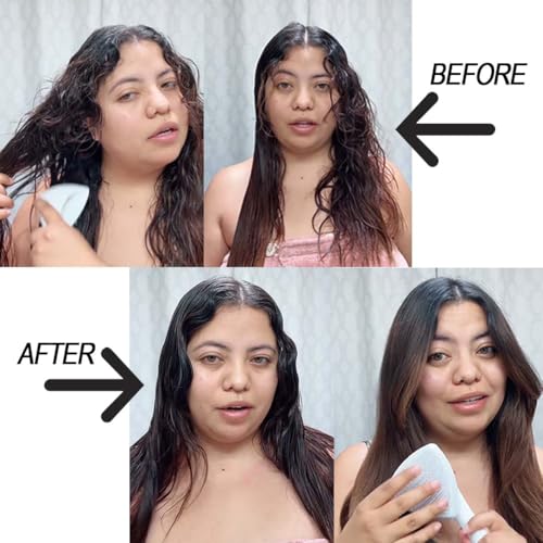 Cricket Ultra Smooth Coconut Detangling Brush for Wet, Dry Hair Anti-Frizz Detangler Shower Hairbrush with Coconut Oil and Keratin Protein Infused Plastic for All Hair Types - size: 1, style: Detangling Brush