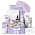 Lavender Spa Gifts Set, 11 Pcs Bath Gift Set for Women, Relaxing Spa Gifts, Home Spa Bath Set Self Care Package, Birthday Gifts for Womens Her Mom Friends Wife Girlfriend Wife