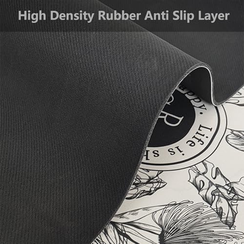 Fast Drying Curved Bath Mat Shower Mats for Round Bathroom and Shower, Strong Absorbent Corner Bath Mat, Rubber Non-Slip Bottom, Easy to Clean, 45x100cm(18x40inch),H - color: H