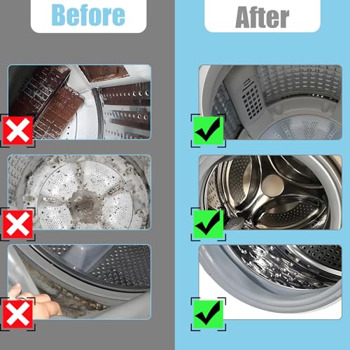 Washing Machine Cleaning Brush,Dryer Vent Cleaner Kit,Crevice Brush for Bathroom, Shower & Kitchen - Scrub Brushes with Long Handle,Household Cleaning Tools Tile, Bathtub, Sink, Grout Cleaning Brushes