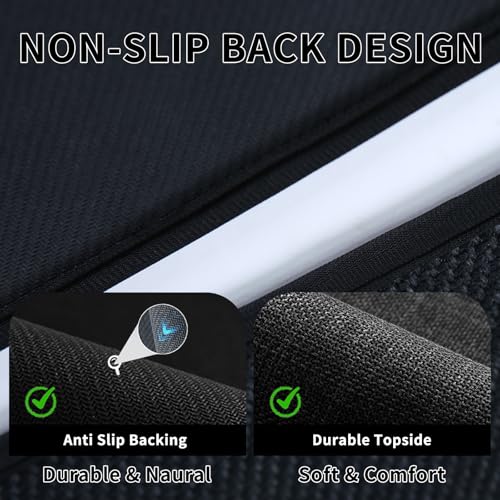 Bathroom Rugs, Bath Mats for Bathroom Non Slip Washable, Quick Dry, Water Absorbing, Fits Under Door, Ultra Thin, Rubber Backing, Low Pile, Cozy Cloth Cotton, Ideal for Shower, Sink-Black-36''x24'' - color: Black, size: 36'' x 24''