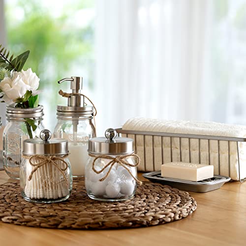 Kitchen and Bathroom Soap Dish Tray - Metal 2-Piece Soap Dish Tray with Drainage Grid and Holder for Kitchen Sink Countertops to Store Soap, Sponges, Scrubbers - Rust Resistant (2 Pack, Silver) - color: Silver