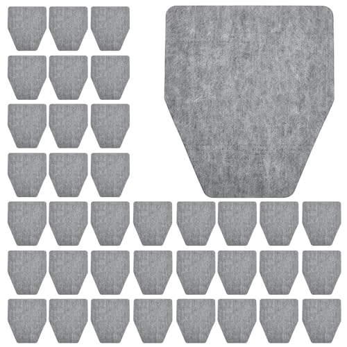 50 Pcs Disposable Urinal Mats for Men Bathroom Commercial Urinal Pads for Mens Room Toilet Mats Non Slip Water Absorption Deodorization Toilet Floor Protector from Urine, Gray(Hexagon) - style: Hexagon