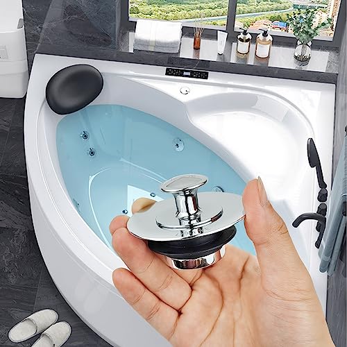 LEKEYE Shower Drain Hair Catcher | Bathtub Stopper/Strainer Stainless Steel Drain Protector - color: Stainless Steel
