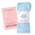 CoolMate Cozy Soft Cloud Socks, Fuzzy Socks for Women - color: A.05 - Dream Blue