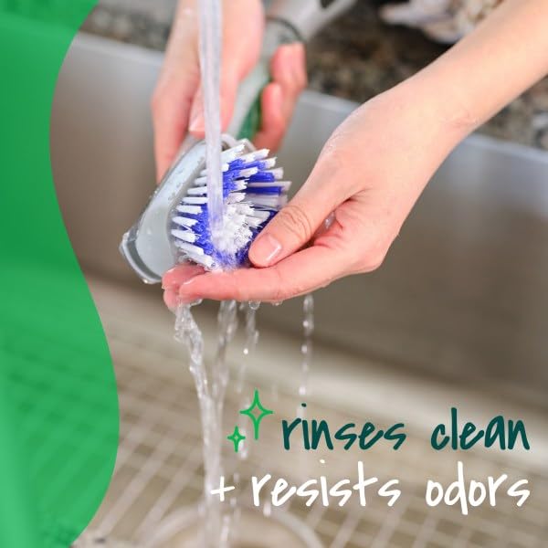 Scotch-Brite Odor Resist Soap Control Dishwand Brush, 1 Cleaning Dish Wand Brush, Precise Soap Control, Leak-Free Guarantee, Safe on Dishes, Nonstick Cookware, Tubs - size: 1 Count (Pack of 1)