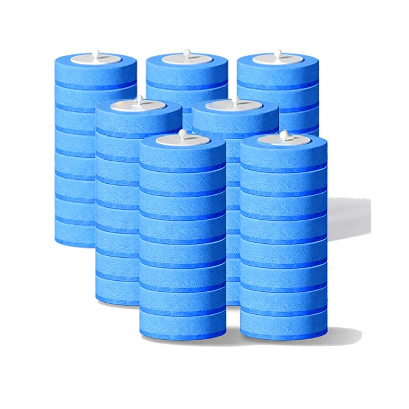56pc Refills Disposable Toilet mats Brush Cleaning System, Toilet Cleaning Brush,No Handle or Base，Toliet Wand Refills,Toilet Bowl Clean Refill Pads,Toilet Scrubber Refill