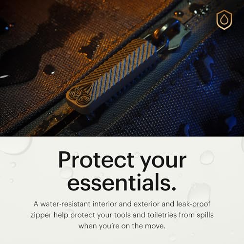 MANSCAPED® The Shed 2.0 Toiletry Bag, Premium Quality Men's Travel Bag, Stylish Organization and Hassle-Free On-The-Go Kit, Water-Resistant to Protect Your Grooming Tools & Accessories