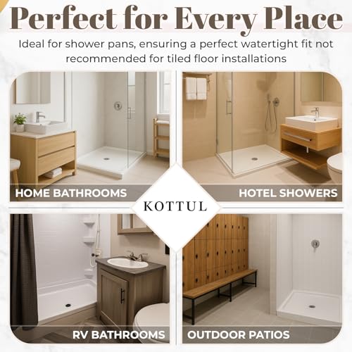 4 ¼” Venetian Bronze Snap-in Shower Drain Cover - Solid Brass Construction - 4.25" OD Drain Strainer - Easy Install - Premium Round Cover - Oil Rubbed Bronze Replacement Grate - color: Venetian Bronze