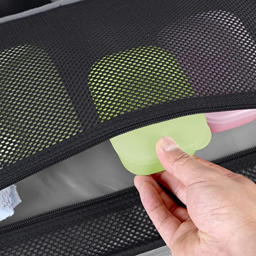 Quatish 2 Pack Travel Soap Container, Portable Soap Holder with Lid, Travel Bar Soap Holder, Soap Case for Camping Gym Travel, Soap Box for Bathroom,Green - color: Green