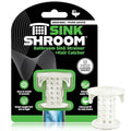 SinkShroom The Revolutionary Sink Drain Protector Hair Catcher/Strainer/Snare, White - color: White