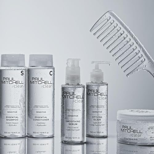 Paul Mitchell Detangler Comb, Wide Tooth Comb Detangles Wet or Dry Hair - color: Clear - 9.62 in.Length (Pack of 1)