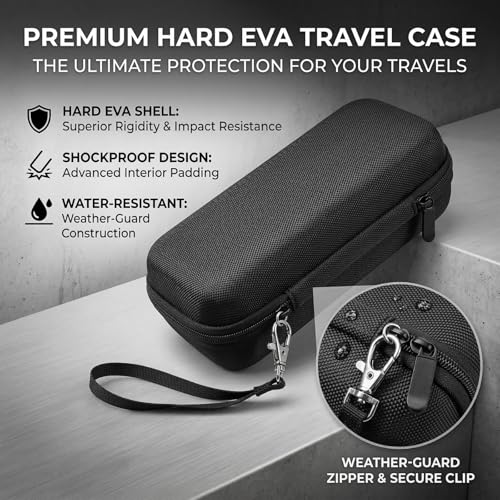 Electric Toothbrush Case compatible for Oral B, Electric Toothbrush Travel Case Portable（black）