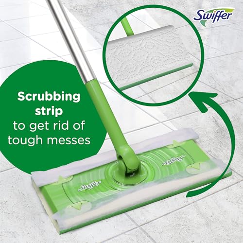 Swiffer Sweep + Mop, Wet Pads Refill, Floor Cleaner for Dirt, Dust, Hair, Cleaning Cloths for Mopping Home, Bathroom, Kitchen, All Purpose Multi-Surface Floor Wipes, Lavender, 24ct - size: 24 Count (Pack of 1)