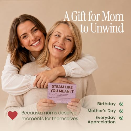 MESMOS 6 Assorted Shower Steamers Aromatherapy, Gifts for Moms Who Have Everything, Birthday Presents, Good Things & Unique Gifts for Mom from Daughter & Son, Relaxation Self Care Mom Gift Items - size: 1 Count (Pack of 6), style: Mom 6pk