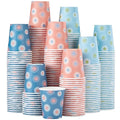 SIUQ [600 Pack 5 oz Paper Cups, Disposable Bathroom Cups, Small Mouthwash Cups, Hot/Cold Beverage Drinking Mini Cup for Party, Picnic, BBQ, Travel (Daisy) - color: Daisy 5oz-600 pack