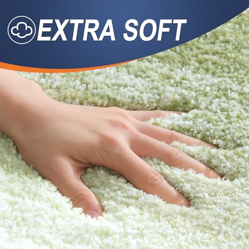 OLANLY Bathroom Rug Set 2 Piece, Soft Absorbent Microfiber Bath Mats and U-Shaped Contour Toilet Rug, Non-Slip, Machine Wash Dry, Plush Shaggy Bath Mats for Bathroom (24"x16"+24"x20", Mustard Yellow) - color: Mustard Yellow, size: 24" X 16" + U24" X 20"