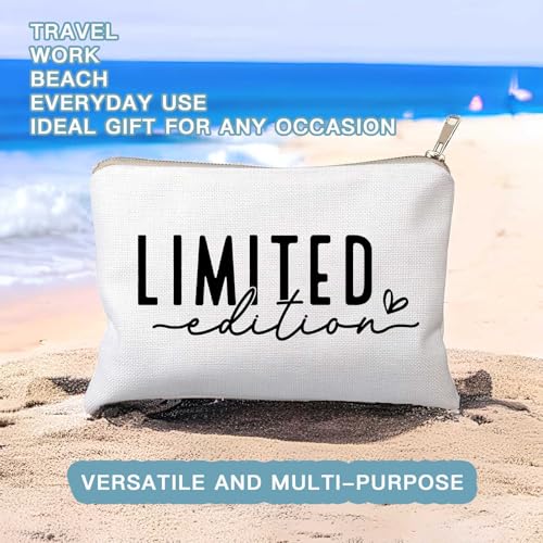 Limited Edition Makeup Bag Gift You Are Enough Cosmetic Bag Positive Quote Carry Bag Mental Health Positive Motivational Travel Bag Limited Edition Self Love Sister Pouch - color: Limited Edition