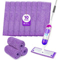 Orighty Reusable Mop Pads for Swiffer PowerMop, 10 Pack Power Mop Pads Refills for 13 ''-15 '' Spray Mop, Microfiber Mop Pads Refills for Multi-Surface Floor, Machine Washable - size: 10 Pack