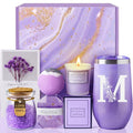 Customized Birthday Gifts for Women Mom Friends Sister Daughter Wife Grandma Her, Personalized Mothers Day Christmas Get Well Soon Spa Gift Basket, Self Care Gift for Women Sympathy Care Package - style: M