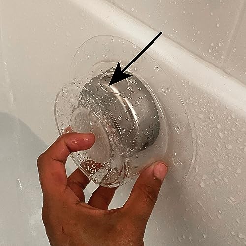 Bathtub Overflow Drain Cover for Fuller Baths, Bathroom Spa & Bath Accessories, Clear (12078)
