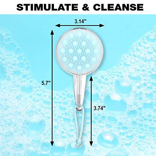 Conair Scalp Massager - Scalp Massager hair growth - Head Massager Scalp - Light Blue - color: Blue, size: 1 Count (Pack of 1)