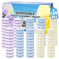 Toilet Bowl Wand Refills for Clorox, Toilet Cleaner Refills,100 Count | Compatible with Clorox Toilet System, Pre-Loaded Cleaner, 3-Layer Scrub Pads, 4X Cleaning Power , Lemon Lavender Scent - size: 1 Count (Pack of 100)
