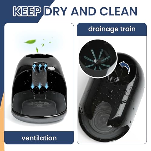 Toilet Bowl Brush and Plunger Set with Toilet Cleaner Brushes and Heavy Duty Plunger Long Handle for Essential Bathroom Scrubber Cleaning