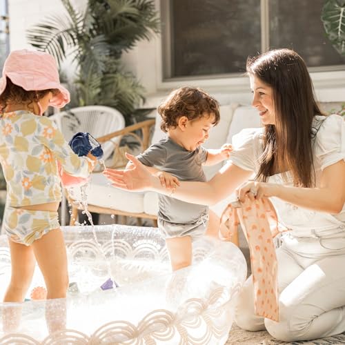 Tiny Twinkle Mess Proof Wet Bags | 2-Pack Reusable Waterproof Wet Bags for Swimsuits | Baby Clothes | Travel & Diaper Bag (Dinosaur, Ocean Life) - color: Dinosaur, Ocean Life, size: 2 Pack