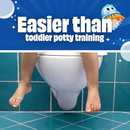 Scrubbing Bubbles Easy Clean Foaming Toilet Bowl Cleaner, Easy Toilet Drop In Powder Pouches, 100g (5 Pouches) - size: 5 Count (Pack of 1)