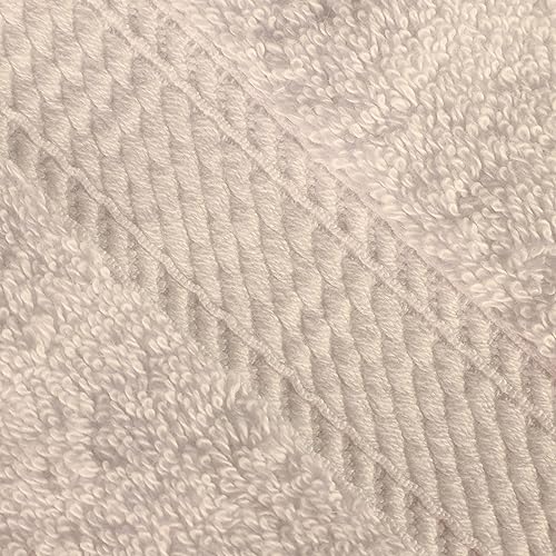 BLUENILEMILLS BNM Madeline Egyptian Cotton Heavyweight Towels, Ideal for Shower, Spa, Hotel, 800 GSM, Face/Washcloths, Hand Towels, Bath Towels, Highly-Absorbent, Luxury, 9 Piece Towel Set, Cream - color: Cream, size: 9-Piece Towel Set