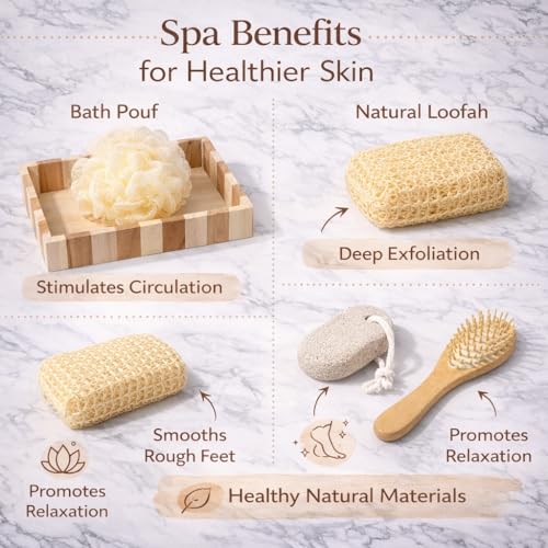 Deluxe Spa Gift Set – Enhanced Relaxation Kit with Accessories - size: Serenity Spa Box
