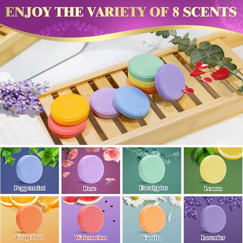 Qivatex Shower Steamers Aromatherapy, SPA Relaxation Shower Bombs for Women | Great Birthday Gifts for Women, Mom, Wife, Sister and Teen girls. Ideal Present for Christmas and Daily Relaxation - style: Gentle Mom