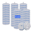 50 Pcs Toilet Wand Refills for Clorox, Disposable Scrub Pads Compatible with Clorox Toilet Wand - For Bathroom, Sink, Bathtub and Multi-Surface Cleaning