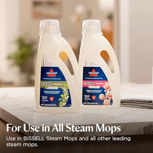 BISSELL Spinwave SmartSteam All-in-One Scrubbing and Sanitizing Electric Hard Floor Steam Mop w/LED Headlights & Swivel Steering 3897A - style: SpinWave SmartSteam