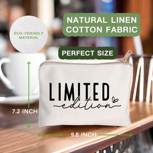 Limited Edition Makeup Bag Gift You Are Enough Cosmetic Bag Positive Quote Carry Bag Mental Health Positive Motivational Travel Bag Limited Edition Self Love Sister Pouch - color: Limited Edition
