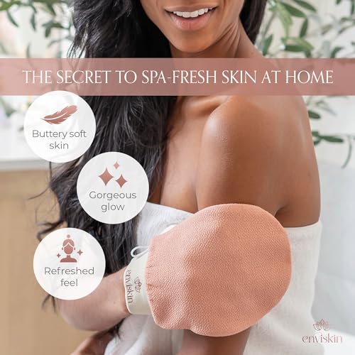 Dermaglow Deep Exfoliating Gloves- Black - color: Black, size: 1 Count (Pack of 1)