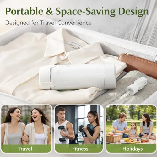 4-in-1 Travel Bottles for Toiletries, Travel Pump Bottle，Leak-Proof Shampoo Conditioner Lotion Dispenser with Pump, Compact No-Spill Toiletry Containers for Travel & Business Trips (White) - color: White