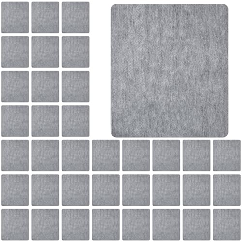 50 Pcs Disposable Urinal Mats for Men Bathroom Commercial Urinal Pads for Mens Room Toilet Mats Non Slip Water Absorption Deodorization Toilet Floor Protector from Urine, Gray (Square) - style: Square
