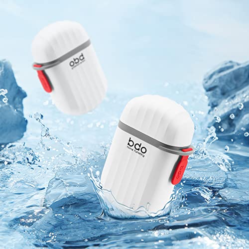 Soap Holder, 2-Pack Travel Soap Container with Lid, Portable Leak-Proof Soap Box for Bathroom Camping Travel Gym