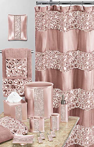 Zahari Home Sinatra Bath Tumbler Toothbrush and Toothpaste Holder Makeup Brushes Organizer, Blush - color: Blush, size: 4.25" x 3" x 3" Tumbler