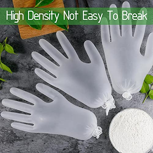 Dr.GreenPanda Clear Vinyl Disposable Gloves Food Safe Latex Free Powder Free for Cooking Cleaning Food Service GPVF or MPVF