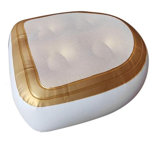 SPA Booster Seat,Spa&Hot Tub Seat with Non-Slip Suction Cups,Portable Fordable Bathtub Seat for Home/SPA/Travel/Business Trip, Gold - color: Gold