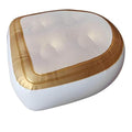 SPA Booster Seat,Spa&Hot Tub Seat with Non-Slip Suction Cups,Portable Fordable Bathtub Seat for Home/SPA/Travel/Business Trip, Gold - color: Gold