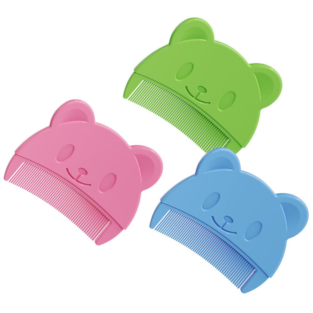 Baby Bath Brush, Baby Cradle Cap Brush, Silicone Massage Brush, Baby Comb, Children's Comb（3pcs） (Green) - color: Green