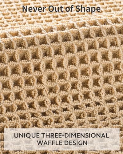 tchdio Waffle Bath Mat Rug, Super Absorbent Non Slip Bath Mats for Bathroom Mat Ultra Soft Bathmat Machine Washable Bathroom Rugs with Tassels, Bath Rugs Beside Tub, 18" x 30" - color: Brown, size: 18" x 30"