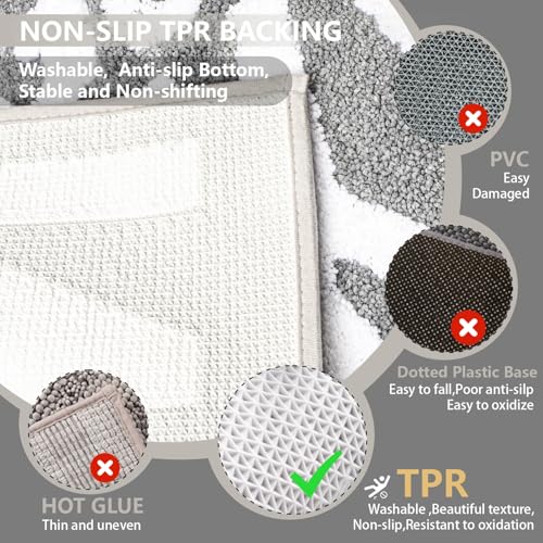 KOEXM Get Naked Bath Mat Cute Bathroom Rugs 16" x 24", Funny Bath Mat Non-Slip Absorbent Machine Washable Small Bathroom Shower Rug, Grey - color: Grey 4.0, size: 1'4" x 2' (Rectangular)