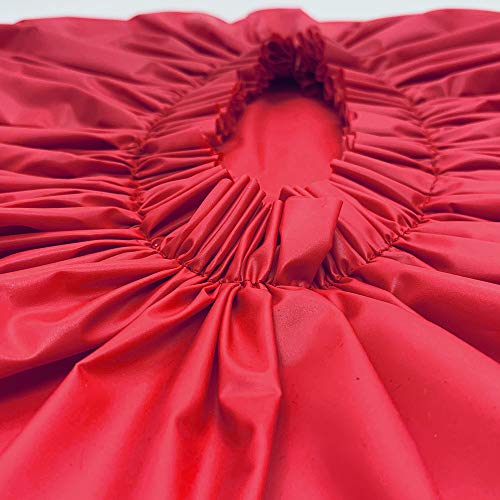 ELEBOX Premium Collection Super Jumbo Shower Cap Red - color: Red