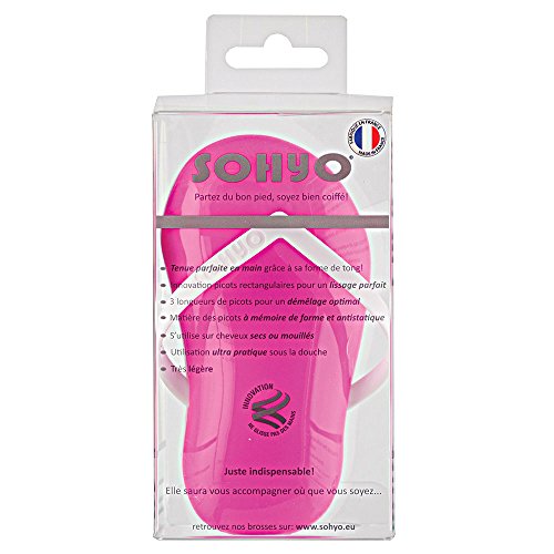 B123 Shower Head Brush/Exfoliator Shampoo Brush/Head Massager Scalp Stress Relax Shower Brush/Scalp Scrub Hair Brush Massager/Hair Massager for Hair Growth/Scalp Dandruff Brush Small Hair Brush - color: Cotton Pink