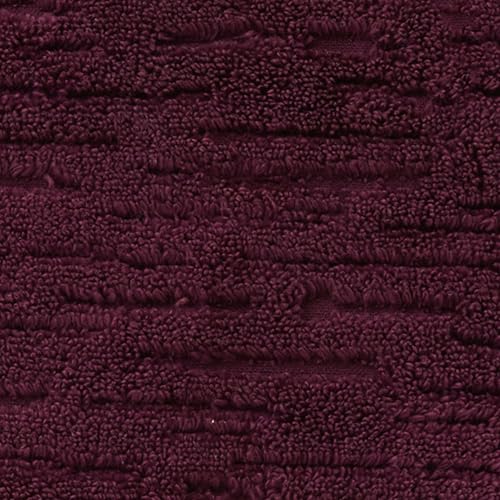 SKL Home CloudSoft 100% Cotton Luxury 6-Piece Towel Set, 600 GSM, Ultra Plush & Absorbent - 2 Bath Towels, 2 Hand Towels, 2 Washcloths, Bordeaux - color: Bordeaux, style: 6-Piece Towel Set